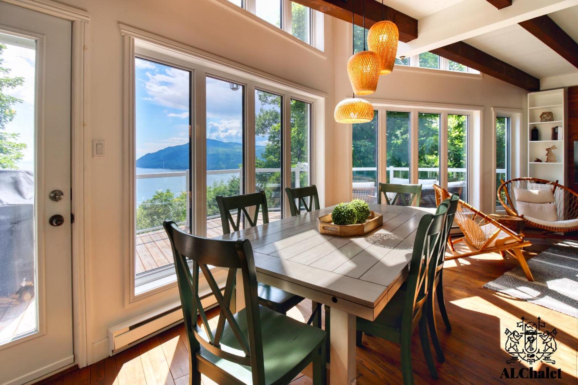 Aelpha-M - Magnifique Vue Sur Le Fleuve Villa Baie-Saint-Paul Ngoại thất bức ảnh