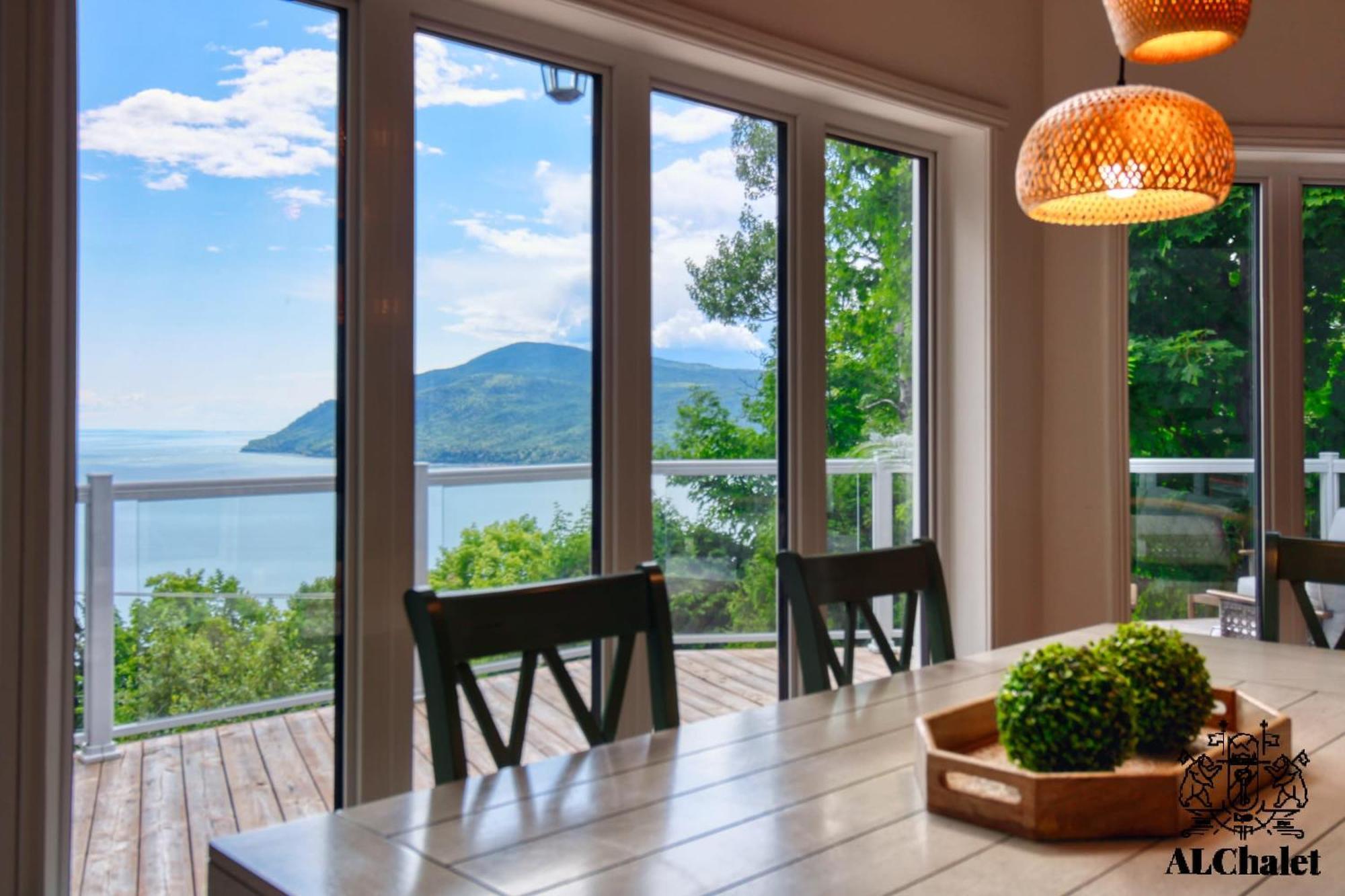 Aelpha-M - Magnifique Vue Sur Le Fleuve Villa Baie-Saint-Paul Ngoại thất bức ảnh