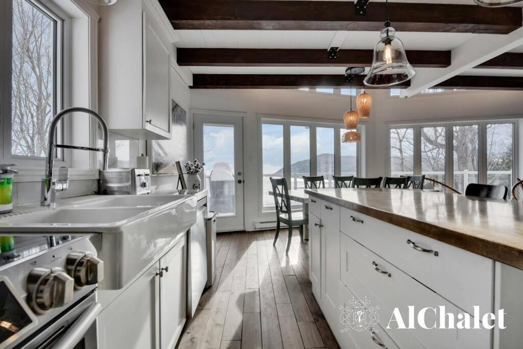 Aelpha-M - Magnifique Vue Sur Le Fleuve Villa Baie-Saint-Paul Ngoại thất bức ảnh