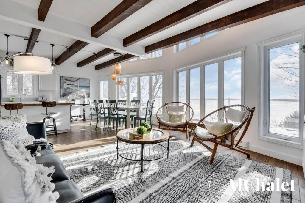 Aelpha-M - Magnifique Vue Sur Le Fleuve Villa Baie-Saint-Paul Ngoại thất bức ảnh