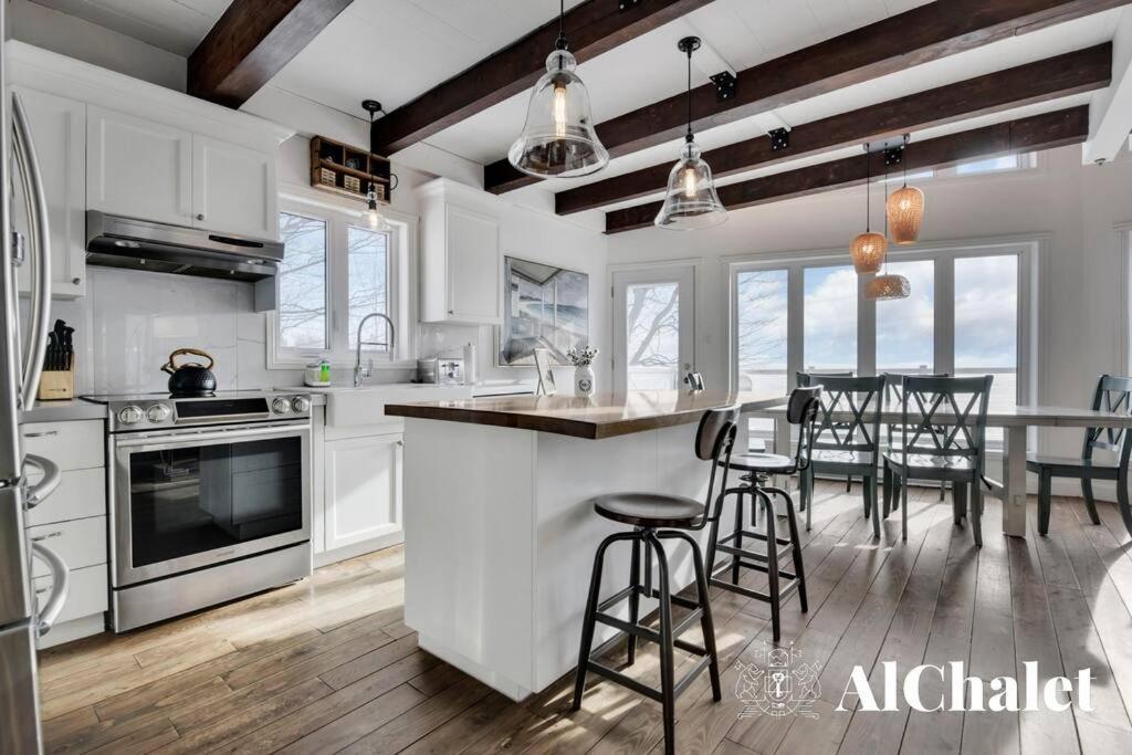 Aelpha-M - Magnifique Vue Sur Le Fleuve Villa Baie-Saint-Paul Ngoại thất bức ảnh